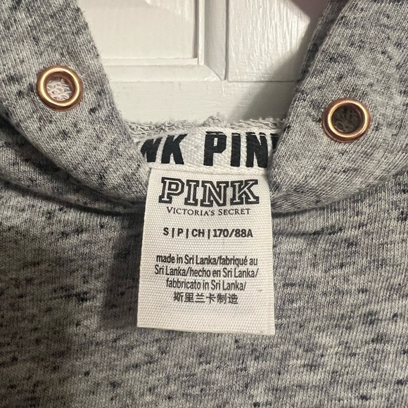 PINK Cropped Hoodie - Picture 3 of 3